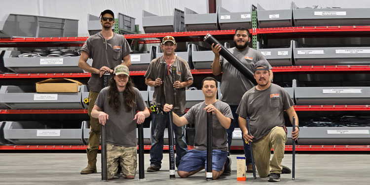 garage door supply team photo